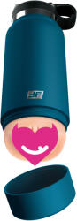 Pipedream PDX Plus Fuck Flask Private Pleaser Discreet Stroker Blue Bottle Light