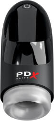 Pipedream PDX Elite Hydrogasm Frosted-Black - superlove