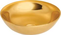 INVENA TINOS kerek mosdókagyló fényes arany CE-43-009-C (CE-43-009-C)