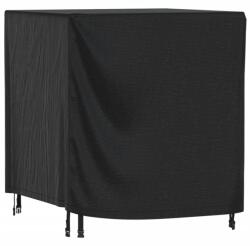 vidaXL fekete 420D vízálló kerti bútorhuzat 116 x 100 x 120 cm (364815) - vidaxl
