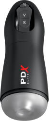 Pipedream PDX Elite Suck-O-Matic Frosted-Black - superlove