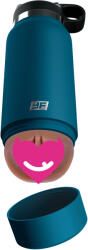 Pipedream PDX Plus Fuck Flask Private Pleaser Discreet Stroker Blue Bottle Brown