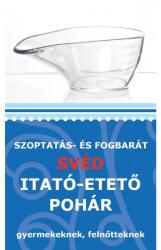  Szoptatás- és fogbarát svéd itató-etető pohár 80 ml