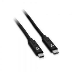 V7 Cablu USB C V7 V7UCC-1M-BLK-1E 1 m Negru