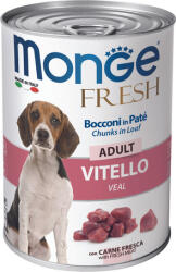 Monge Adult Fresh Veal Chunks in Loaf (24 x 400 g) 9600 g