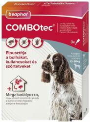Beaphar COMBOtec spot on közepes testméretű (10-20 kg) kutyáknak (3 pipetta / doboz | 3 x 134 mg Fipronil / 120.6 mg (S)-metoprén)