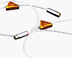 Kinki Studio EARTH XLR (F) - XLR (M) CABLE - High-end OCC sztereó jelkábel pár XLR dugó és XLR aljzat csatlakozókkal - 1m (KS-EARTH10-XLRF-XLRM-P)
