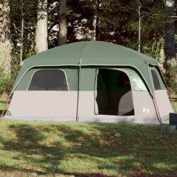 vidaXL 10 személyes zöld vízálló családi sátor (94533)