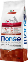 Monge Speciality Line Dog Mini Adult Monoprotein Lamb with Rice & Potatoes 15 kg