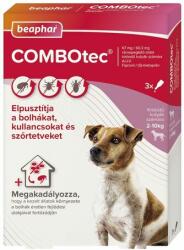 Beaphar COMBOtec spot on kistestű (2-10 kg) kutyáknak (3 pipetta / doboz | 3 x 67 mg Fipronil / 60.3 mg (S)-metoprén)