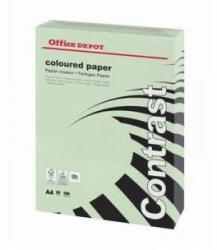Office Depot Hârtie colorată Office Depot A4, verde pastel, 80 g/m2