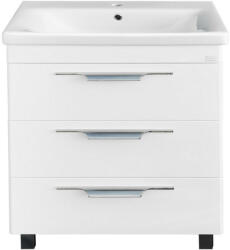TMP cabinets TRIO 65 lábon álló fürdőszobabútor Sanovit Soft 13065 porcelán mosdókagylóval 65 cm (400861) - watermarkt