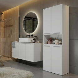 2K DK fürdőszoba szekrény, 60x174x30 cm, fehér (GSB5999114138219)