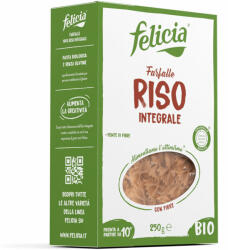 Felicia Bio Bio barnarizs farfalle gluténmentes tészta 250 g - reformnagyker