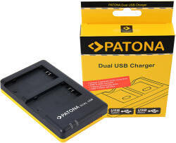 PATONA Dual Quick-Charger Sony NP-FZ100 A7 III A7M3 Alpha 7 III A7 R III A7RM3 Alpha 7 R III USB-C akkumulátor töltő