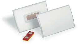 DURABLE Névkitűző, mágnessel, elfordulásgátlóval, 90x54 mm, DURABLE "CLICK FOLD (DB826019) - irodaoutlet