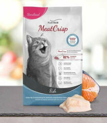 PLATINUM MeatCrisp Sterilised Hal 3kg macskaeledel - krizsopet