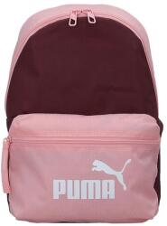 PUMA rózsaszín / bordó kicsi textil hátizsák 07985202