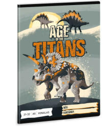 Ars Una Füzet A/5 Vonalas Age Of The Titans 5261 (AU53622617)