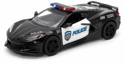 Kinsmart 2021 Corvette rendőr kisautó (KT5432)