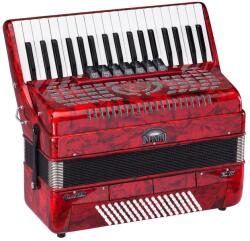 Soundsation VOCE III 3796-RD - 96 basses key accordion red perloid - D768D
