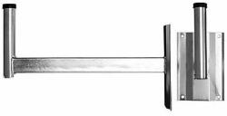 Inox Falitartó talpas 30 cm-es, horganyzott