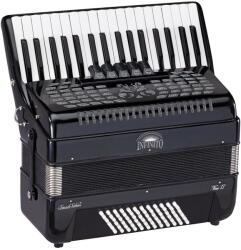 Soundsation VOCE II 3472-BK - 72 bass accordion in black - D812D