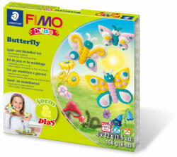 FIMO FIMO Kids Form & Play Égethető gyurma készlet 4x42g - Pillangók (803410LY)