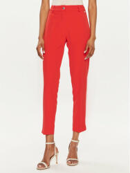 Maryley Pantaloni din material 24EB52Z/M23/43FI Roșu Regular Fit