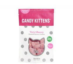 Candy Kittens vegán, gluténmentes Very Cherry gumicukor 140 g