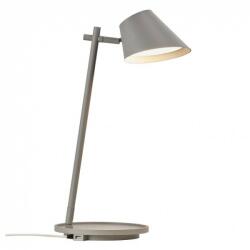 Nordlux DFTP Stay szürke színű asztali lámpa (48185010)