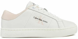 Calvin Klein Sneakers Classic Cupsole Lowlaceup Lth Wn YW0YW01444 Alb