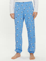 United Colors Of Benetton Pantaloni pijama 35I74F00Q Albastru Regular Fit