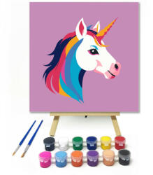  Unikornis - gyerek számfestő készlet