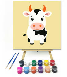  Foltos tehénke - gyerek számfestő készlet