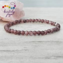 Kristály Jóga Shop Lepidolit 4 mm-es ásvány karkötő