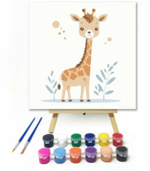 Számfestő Barátságos zsiráf - gyerek számfestő készlet (szamkid310)