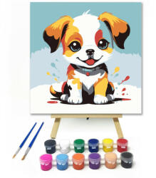  Vidám foltos - gyerek számfestő készlet