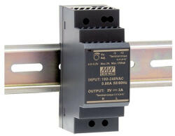 5 HDR-30-24 DIN sínre szerelhető tápegység 36W / 24V