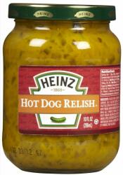  Hot Dog Relish - Amerikai Mustáros Uborkakrém - Heinz