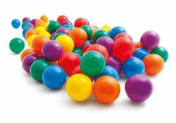 Procart Set 100 mingi multicolore plastic, diametru 5.5 cm, pentru spatiu de joaca, cort sau piscine