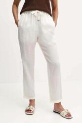 BOSS Orange pamut melegítőnadrág - bézs 36