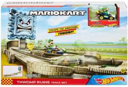 Mattel Hot Wheels Pista Mario Kart Ruinele Thwomp (MTGCP26_GFY46) - etoys