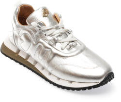 Gryxx Pantofi casual GRYXX argintii, 1400463, din piele naturala 38
