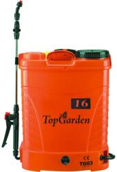 TopGarden Pulverizator cu acumulator Top Garden TG03, 12V, 16L 5.5 bar, portocaliu (TG03) Pulverizator