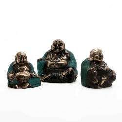 Ancient Wisdom Feng shui boldog Buddhák - 3 db (BFF-23)