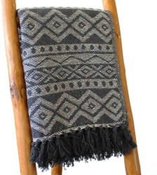 Ancient Wisdom Boho ágytakaró - 125x150 cm - Indiai pamut (BOHOT-02)