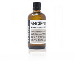 Ancient Wisdom Makadámia olaj - 100 ml - hidegen sajtolt, 100% tisztaságú (BO-11)