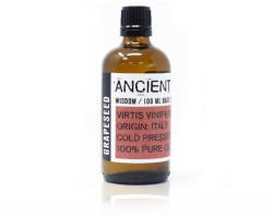 Ancient Wisdom Szőlőmagolaj - 100 ml - hidegen sajtolt, 100% tisztaságú (BO-01)