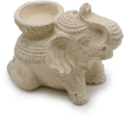 Ancient Wisdom Mécses- és füstölőtartó kőből - 14x9x12 cm (SCV-09)